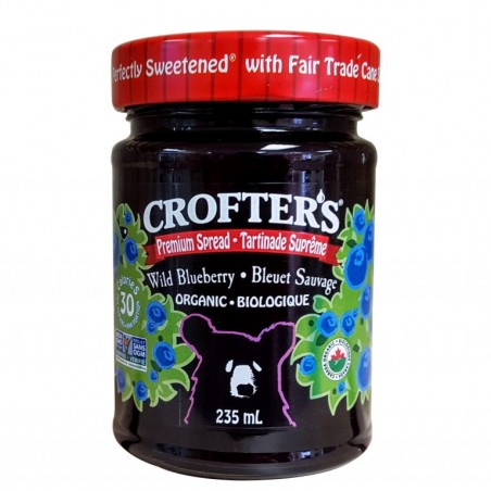 Confiture blueberry Crofters BIO 235ml
